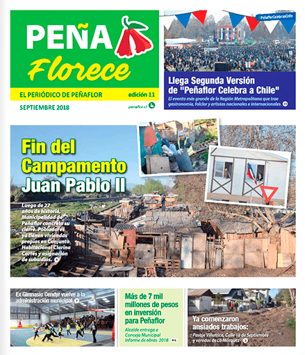 periódico Peñaflorece Septiembre 2018