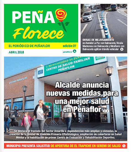 periódico Peñaflorece abril 2018